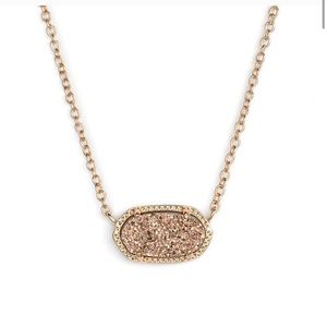 Kendra Scott Elisa Pendant in rose gold